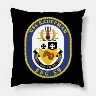 USS Kauffman (FFG-59) wo Txt Pillow