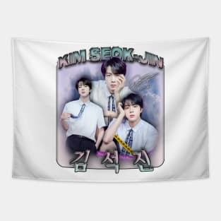 BTS JIN BOOTLEG T-SHIRT Tapestry