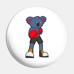 Koala at Boxing with Boxing gloves Pin