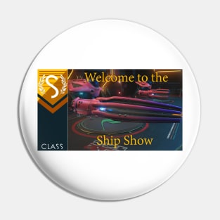 No mans sky themed welcome to the ships show Pin