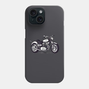 Classic motorcyle T-shirt Phone Case