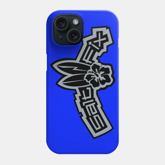 Salt Fix Summer Surfing Design Phone Case by CamcoGraphics