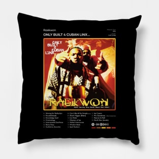 Raekwon - Only Built 4 Cuban Linx... Tracklist Album Pillow