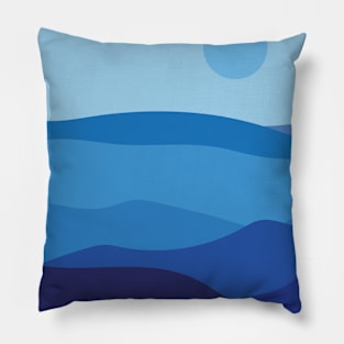 Blue Wave Pillow