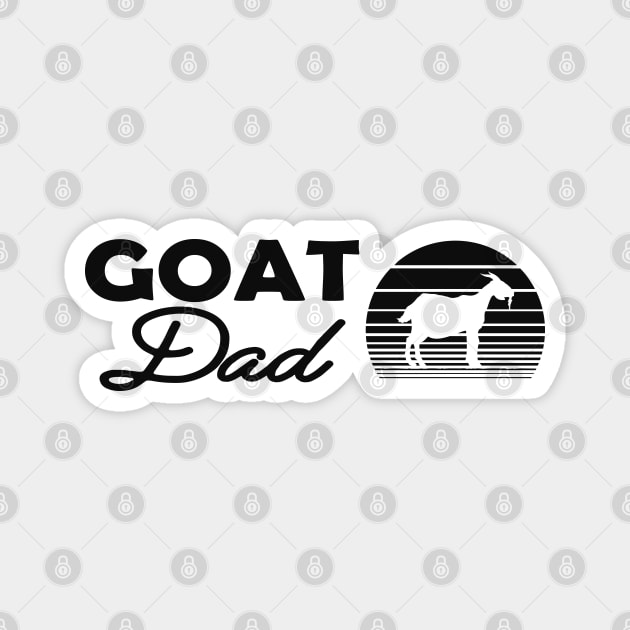 Goat Dad Magnet by KC Happy Shop