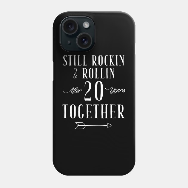 Still rockin and rollin after 20 years together Phone Case by captainmood