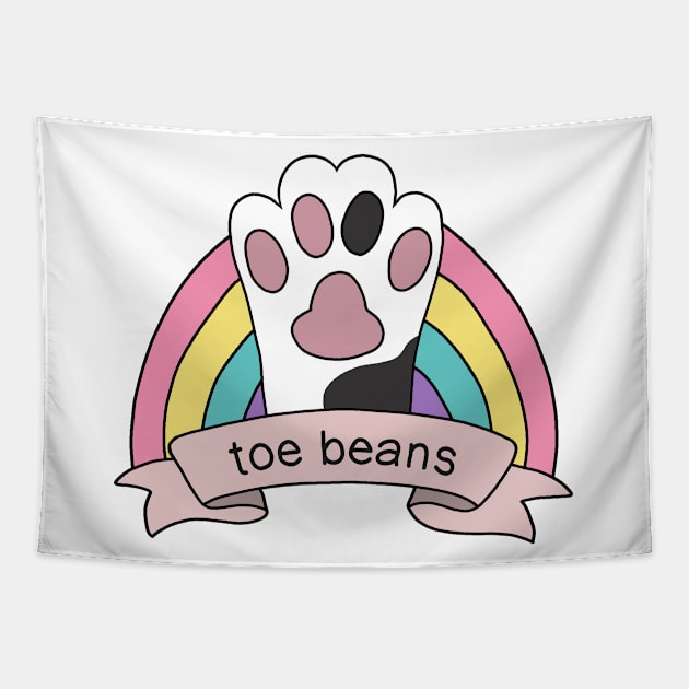 Toe Beans Tapestry by valentinahramov