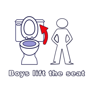 Boys Lift the Seat T-Shirt