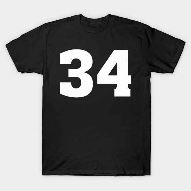 jersey number 34