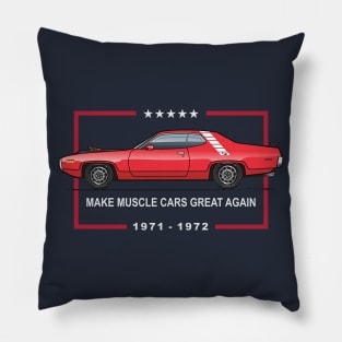 muscle cars great again Pillow