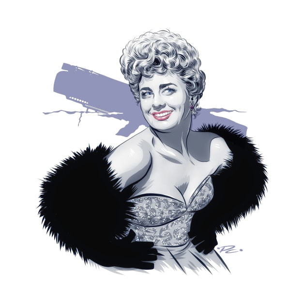 Shelley Winters - An illustration by Paul Cemmick by PLAYDIGITAL2020