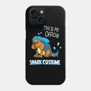 Official Shark Costume Cute Dog Kids Phone Case