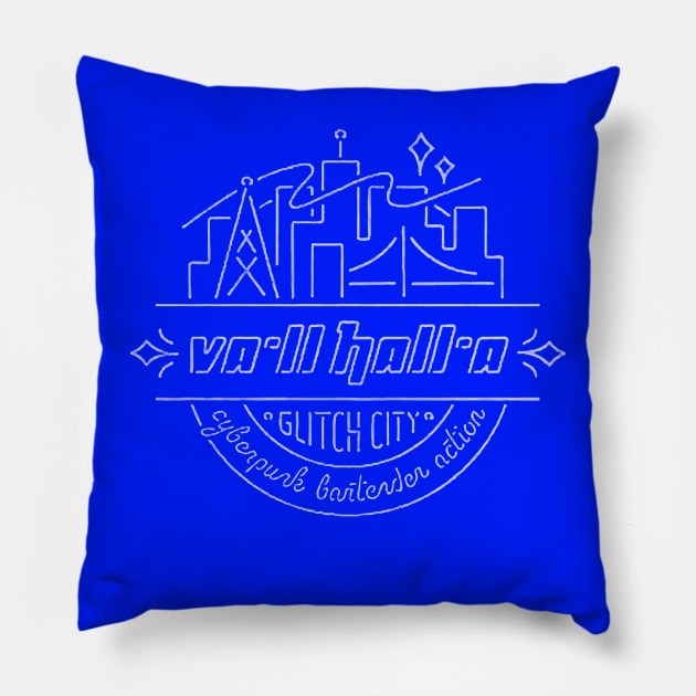 VA-11 Hall-A Logo Pillow by hidexmian