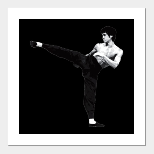 Bruce Lee Kick Bruce Lee Posters And Art Prints Teepublic Bruce Lee Kick Bruce Lee Posters And Art Prints Teepublic
