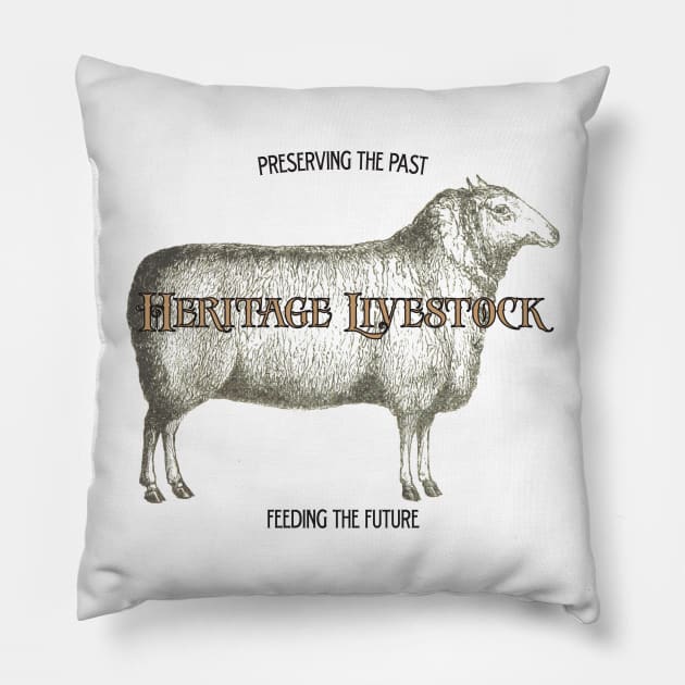 Heritage Livestock - Cotswold Sheep Pillow by Shepherd