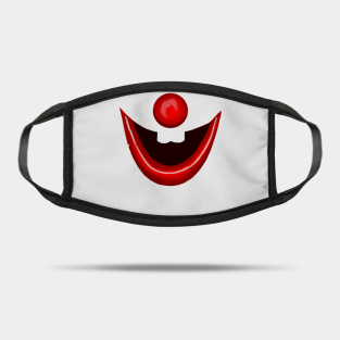 Clown Face Mask Masks Teepublic