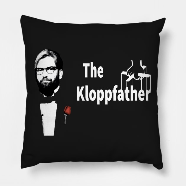 Kloppfather Jurgen Klopp Pillow by BackupAllStars