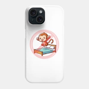 No Jumping On The Bed Monkey Phone Case