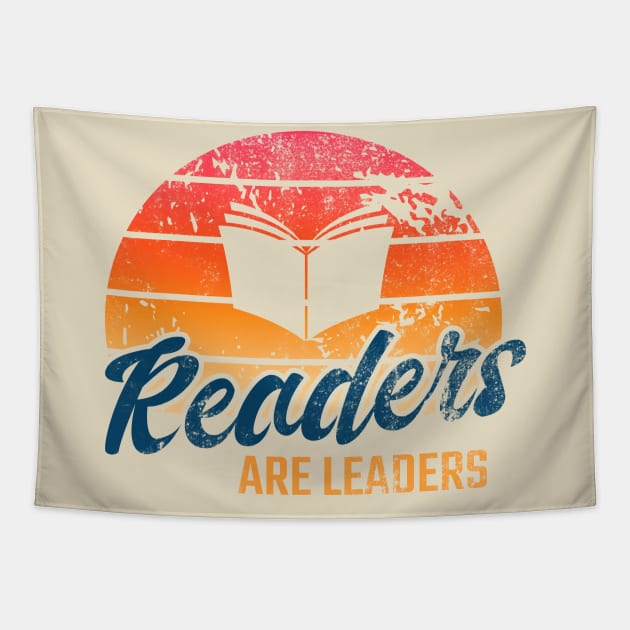 Readers are Leaders Tapestry by Vanilla Susu