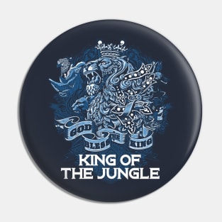 king of the jungle Pin