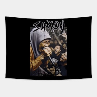 saxon granny scream Tapestry