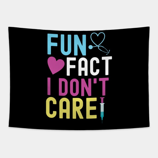 Fun Fact I Don't Care Tapestry by TVmovies