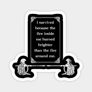 Joshua Graham famous quote Magnet