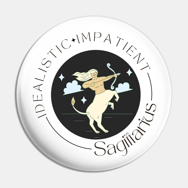 Sagittarius Pin by ARTMeggy