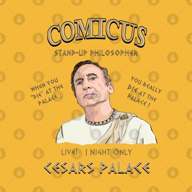 Comicus- Stand-up Philosopher by FanboyMuseum