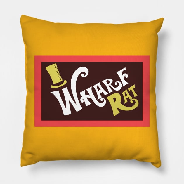 Wharf Bar Pillow by Troffman Designs