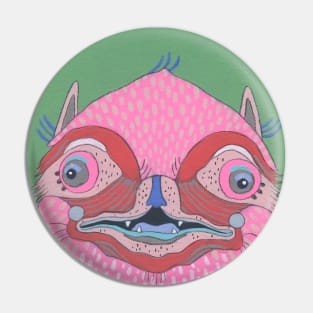 Pink Creature Pin