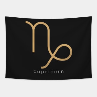 Zodiac Sign Capricorn Tapestry