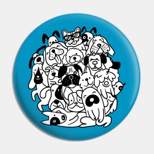 Doodle dogs Pin
