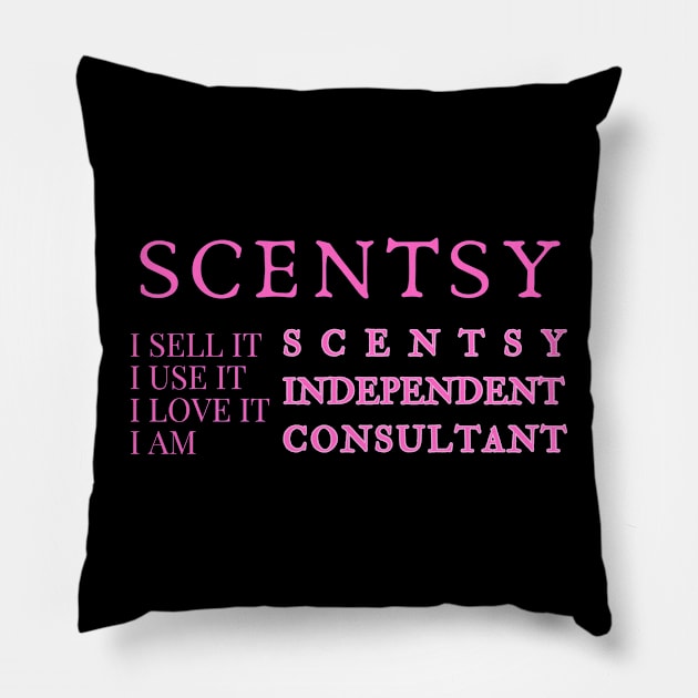 i sell it, i use it, i love it, i am scentsy independent consultant, Scentsy Independent Pillow by scentsySMELL