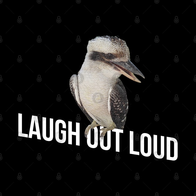 LOL Laugh Out Loud Kookaburra by Earth and Heart