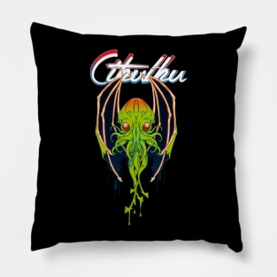 Green Cthulhu Pillow