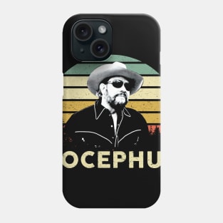 Funny retro hank jr williams fans gifts Phone Case