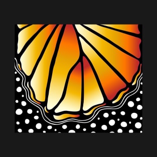 Beautiful Butterfly - Orange T-Shirt