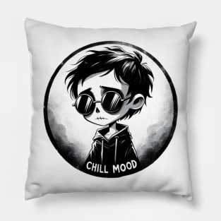 chill sad mood kid Pillow