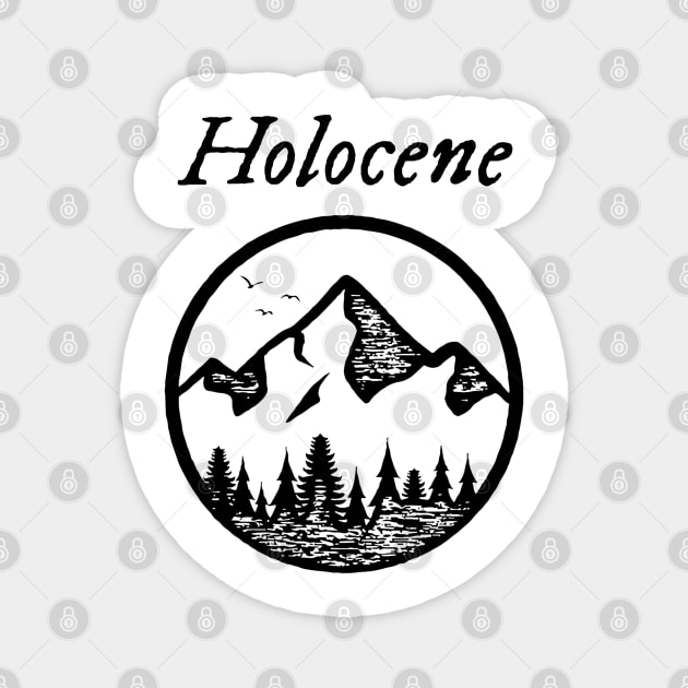 Bon Iver Holocene Magnet by Futiletees