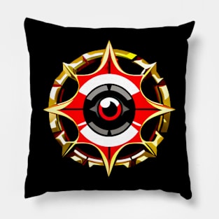 Targeted Precision Emblem - Cardinal Vision Crest Pillow