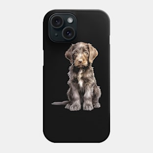 Puppy German Wirehaired Pointer Phone Case