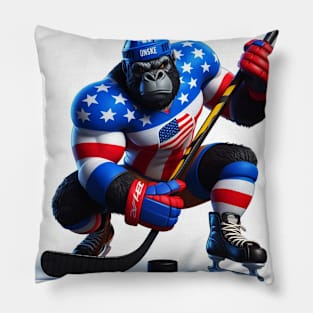 Grumpy Gorilla #21 Pillow