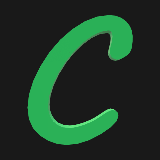 Letter C by CDUS