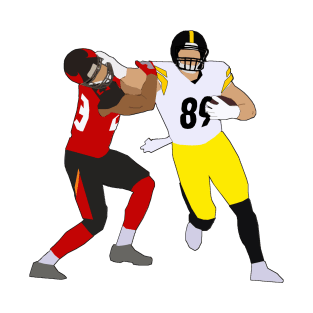 Vance McDonald Stiff Arm - Pittsburgh Steelers T-Shirt