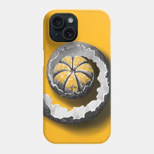 Archimedes' tangerine Phone Case