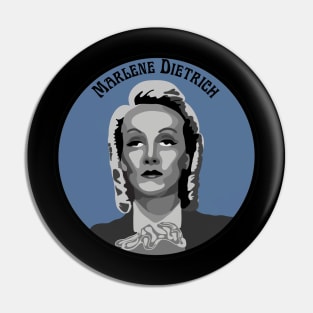 Marlene Dietrich Pin