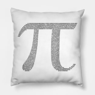Pi 3.14 First 2,000 Digits of Pi Math Pillow