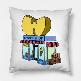 HIP HOP RECORD SHOP Pillow
