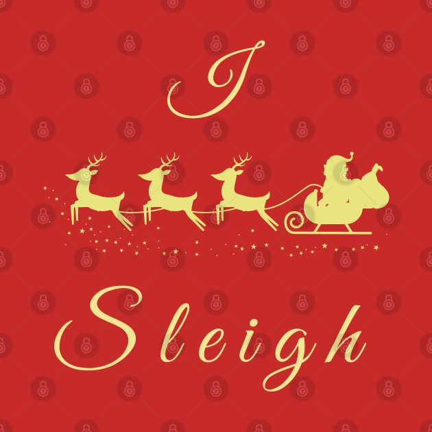 I Sleigh by PopCycle